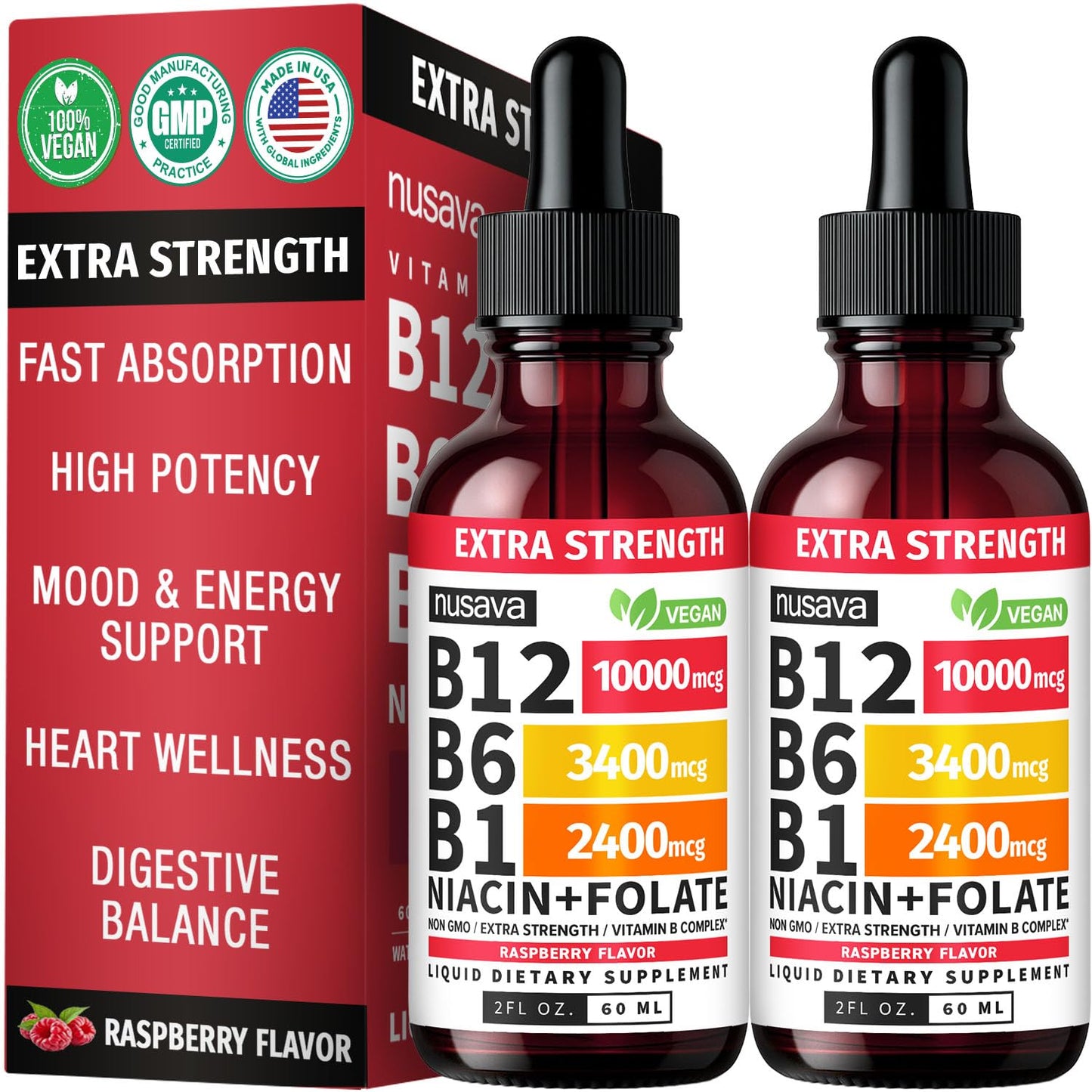 Vitamin B12 & B6 Liquid Drops
