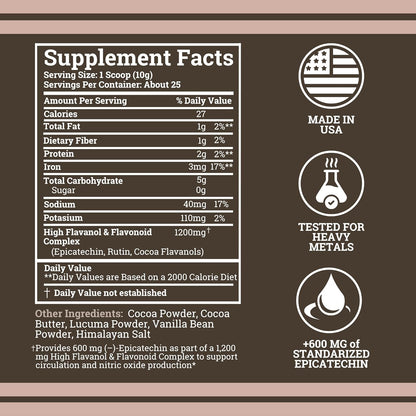 High Flavanol Cocoa Powder